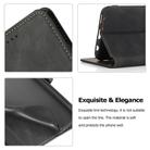 For Huawei Enjoy 9s Retro Magnetic Closing Clasp Horizontal Flip Leather Case with Holder & Card Slots & Photo Frame & Wallet(Black) - 3