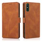 For Huawei Enjoy 10e Retro Magnetic Closing Clasp Horizontal Flip Leather Case with Holder & Card Slots & Photo Frame & Wallet(Brown) - 2