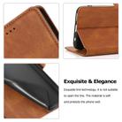 For Huawei Enjoy 10e Retro Magnetic Closing Clasp Horizontal Flip Leather Case with Holder & Card Slots & Photo Frame & Wallet(Brown) - 3