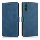 For Huawei Enjoy 10e Retro Magnetic Closing Clasp Horizontal Flip Leather Case with Holder & Card Slots & Photo Frame & Wallet(Navy Blue) - 2