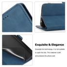 For Huawei Enjoy 10e Retro Magnetic Closing Clasp Horizontal Flip Leather Case with Holder & Card Slots & Photo Frame & Wallet(Navy Blue) - 3