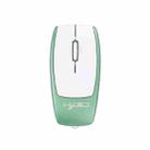 HXSJ M109 Mini Wireless Mouse, 3D Right, TF Card Reader, 4D Mute Buttons(Light Green) - 2
