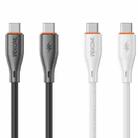 WK WDC-68 Kinkong Flash Series 1m 65W PVC Fast Charging Data Cable, Interface:Type-C to Type-C(White) - 2