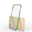 For iPhone X / XS TPU Double-color Shockproof Protective Case(Mint Green) - 3