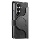 For Samsung Galax Z Fold7 5G CaseNeo MagSafe RFID Anti-theft Retro Leather Phone Case(Black) - 3