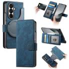 For Samsung Galax Z Fold7 5G CaseNeo MagSafe RFID Anti-theft Retro Leather Phone Case(Blue) - 1