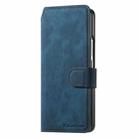 For Samsung Galax Z Fold7 5G CaseNeo MagSafe RFID Anti-theft Retro Leather Phone Case(Blue) - 2