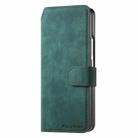 For Samsung Galax Z Fold7 5G CaseNeo MagSafe RFID Anti-theft Retro Leather Phone Case(Green) - 2