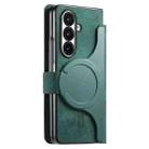 For Samsung Galax Z Fold7 5G CaseNeo MagSafe RFID Anti-theft Retro Leather Phone Case(Green) - 3