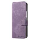 For Samsung Galax Z Fold7 5G CaseNeo MagSafe RFID Anti-theft Retro Leather Phone Case(Purple) - 2