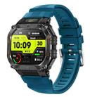HT34 1.75 inch IPS Screen 3ATM Outdoor Sports BT Smart Watch(Blue) - 1