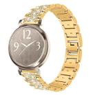 14mm For Garmin Lily 2 xDfind Diamond Jewelry Steel Watch Band(Gold) - 1