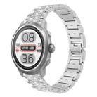 20mm For COROS APEX 2 42mm / PACE 2 xDfind Diamond Jewelry Steel Watch Band(Silver) - 1