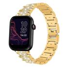20mm For Ticwatch GTH / E3 / E / 2 xDfind Diamond Jewelry Steel Watch Band(Gold) - 1