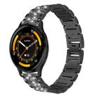 22mm For Garmin Venu 3 / vivoactive4 xDfind Diamond Jewelry Steel Watch Band(Black) - 1