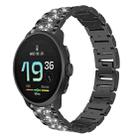 22mm For Suunto Race S / Race / 9 Peak / 5 Peak xDfind Diamond Jewelry Steel Watch Band(Black) - 1