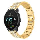 22mm For Suunto Race S / Race / 9 Peak / 5 Peak xDfind Diamond Jewelry Steel Watch Band(Gold) - 1