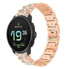 22mm For Suunto Race S / Race / 9 Peak / 5 Peak xDfind Diamond Jewelry Steel Watch Band(Rose Gold) - 1