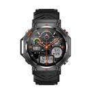 KC91 1.39 inch IPS Screen 3ATM Outdoor GPS Smart Watch with Flashlight(Black) - 2