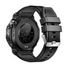 KT85 1.43 inch Screen 5ATM Outdoor Sports Smart Watch with Strong Flashlight(Black) - 3