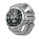 KT85 1.43 inch Screen 5ATM Outdoor Sports Smart Watch with Strong Flashlight(Grey) - 1