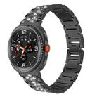 For Samsung Galaxy Watch8 20mm xDfind Diamond Jewelry Stainless Steel Watch Band(Black) - 1