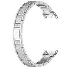 For Xiaomi Smart Band 10 / 9 / 8 / NFC 14mm xDfind Diamond Jewelry Stainless Steel Watch Band(Silver) - 2