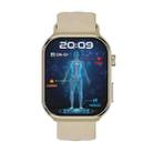 U13 2.2 inch IPS Curved Screen Smart Watch Supports BT Call(Gold) - 2