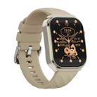 U13 2.2 inch IPS Curved Screen Smart Watch Supports BT Call(Gold) - 3