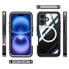 For iPhone 16 Plus Life Waterproof MagSafe Magnetic Rugged Phone Case(Black) - 2