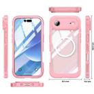 For iPhone 17 Air Life Waterproof MagSafe Magnetic Rugged Phone Case(Pink) - 2