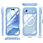 For iPhone 17 Air Life Waterproof MagSafe Magnetic Rugged Phone Case(Sky Blue) - 2