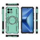 For OPPO K13 5G Butterfly Armor MagSafe Magnetic Ring Shockproof Phone Case(Light Green) - 3