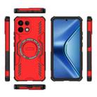 For OPPO K13 5G Butterfly Armor MagSafe Magnetic Ring Shockproof Phone Case(Red) - 3