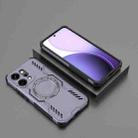 For OPPO Reno14 Pro 5G Global Butterfly Armor MagSafe Magnetic Ring Shockproof Phone Case(Purple) - 2