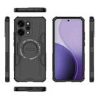 For OPPO Reno14 Pro 5G Global Butterfly Armor MagSafe Magnetic Ring Shockproof Phone Case(Black) - 3