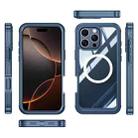For iPhone 16 Pro Max Life Waterproof MagSafe Magnetic Rugged Phone Case(Dark Blue) - 2