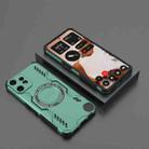 For Nothing CMF Phone 2 Pro 5G Global Butterfly Armor MagSafe Magnetic Ring Shockproof Phone Case(Light Green) - 2