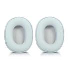 2pcs Sponge Earmuffs Replacement Earpads For ATH-SR5 / SR5BT, Style:Grey Protein Leather - 1