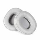 2pcs Sponge Earmuffs Replacement Earpads For ATH-SR5 / SR5BT, Style:Grey Lambskin - 1