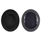 2pcs Flannel Slip-on Type Earphone Covers For Brainwavz HM5(Black) - 1
