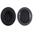 2pcs Velvet Slip-on Type Earphone Covers For Brainwavz HM5(Black) - 1