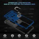 For Samsung Galaxy Z Flip7 5G Shockproof TPU + PC Phone Case with Holder(Blue) - 3