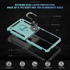 For Samsung Galaxy Z Flip7 5G Shockproof TPU + PC Phone Case with Holder(Dark Green) - 3