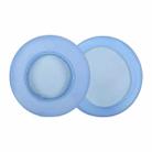 For Dareu EH722 2pcs Protein Leather Slip-on Type Earphone Covers(Blue) - 1
