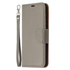 For Samsung Galaxy S20 FE 5G / S20 Lite Litchi Texture Pure Color Horizontal Flip PU Leather Case with Holder & Card Slots & Wallet & Lanyard(Grey) - 2