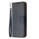 For Samsung Galaxy S20 FE 5G / S20 Lite Litchi Texture Pure Color Horizontal Flip PU Leather Case with Holder & Card Slots & Wallet & Lanyard(Black) - 2