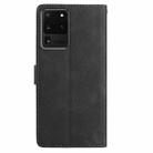 For Samsung Galaxy S20 Ultra 5G Rose Flower Embossing Pattern Leather Phone Case(Black) - 2