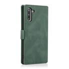 For Samsung Galaxy Note 10 Retro Magnetic Closing Clasp Horizontal Flip Leather Case with Holder & Card Slots & Photo Frame & Wallet(Green) - 3