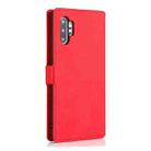 For Samsung Galaxy Note 10 Plus Retro Magnetic Closing Clasp Horizontal Flip Leather Case with Holder & Card Slots & Photo Frame & Wallet(Red) - 3